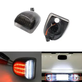 

2 Pcs 12V LED Number License Plate Light Lamp Assembly For Chevrolet Silverado