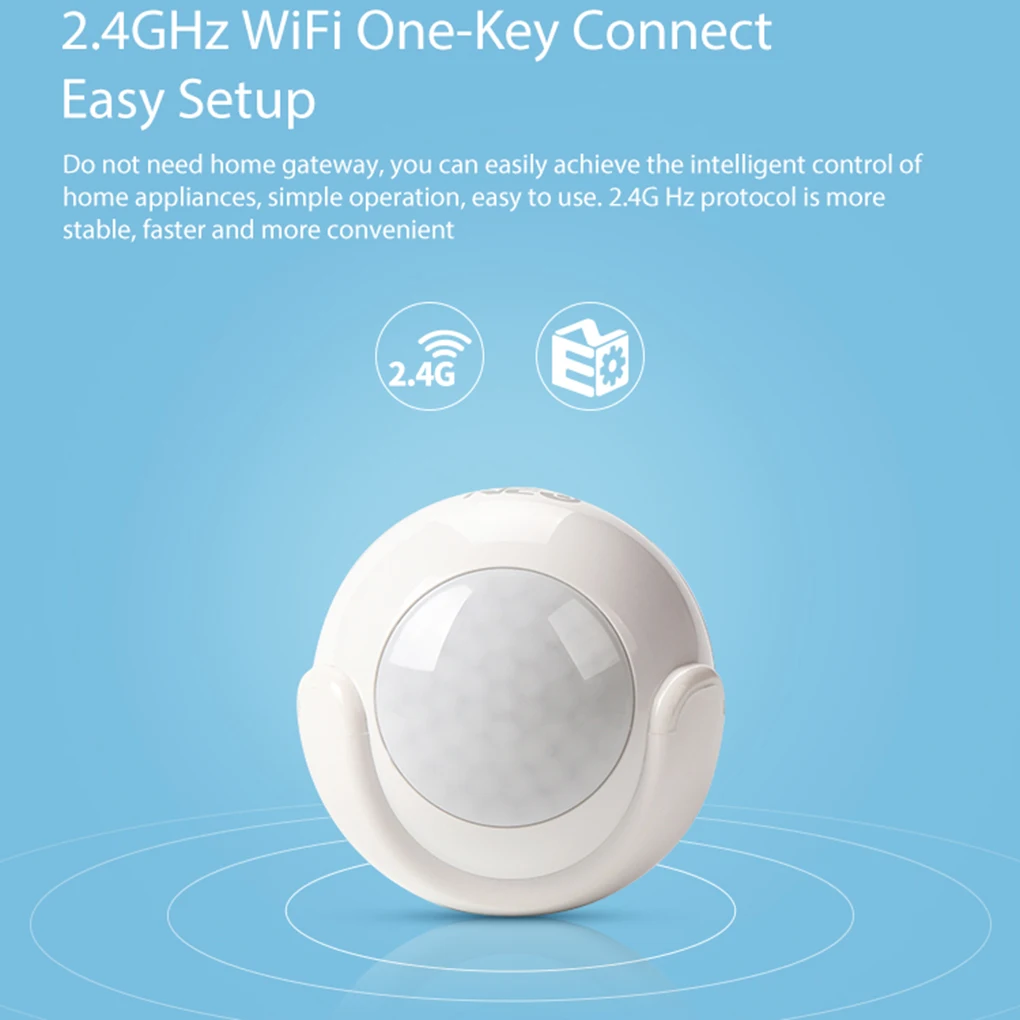 NEO Coolcam NAS-PD01W умный WiFi PIR датчик движения домашняя Автоматизация сигнализация система движения