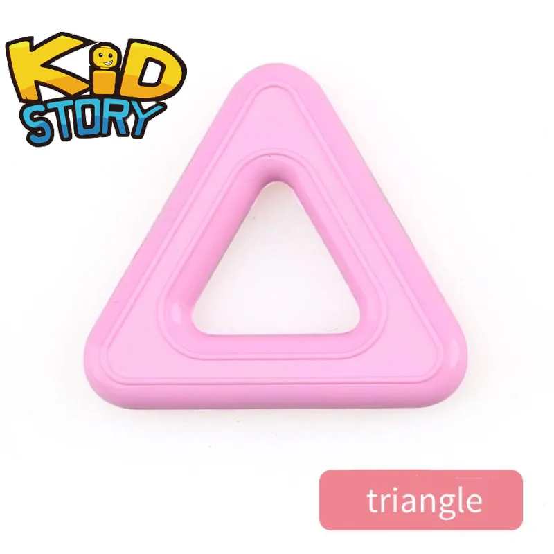 triangle Мини-конструктор из одного кирпича, Магнитный конструктор, дизайнерские игрушки, 3D Строительные блоки для раннего обучения, DIY Кирпичи для детей, магнитные плитки - Цвет: triangle