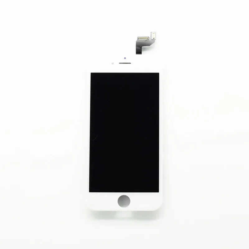 Без битых пикселей экран для iPhone 6 6g ЖК-дисплей сенсорный экран дигитайзер сборка Замена черный и белый Быстрая 50 шт