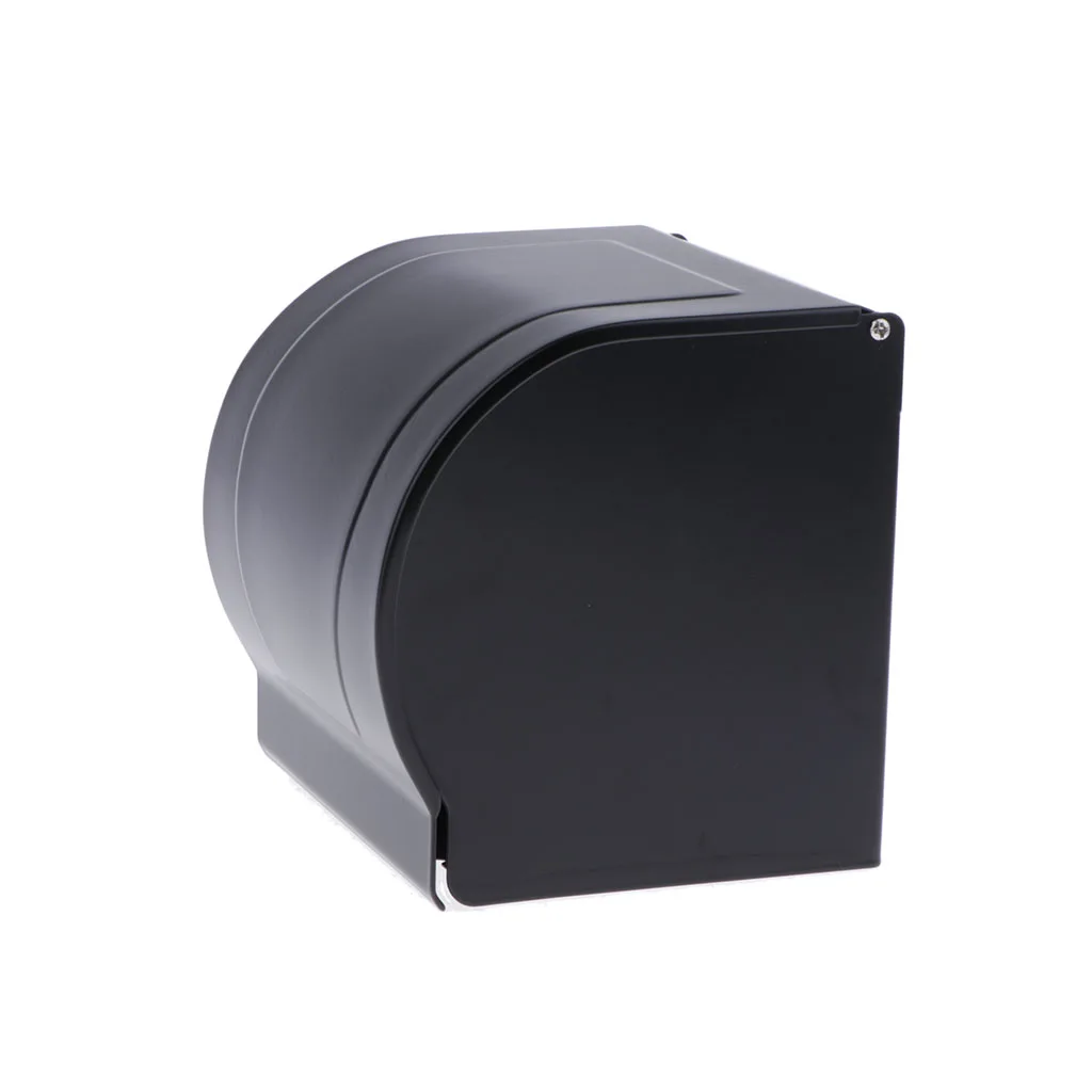 Toilet Paper Holder with Cover, Angle Simple Bath Tissue Holder, Toilet Roll Hanger, Toilet Paper Dispenser