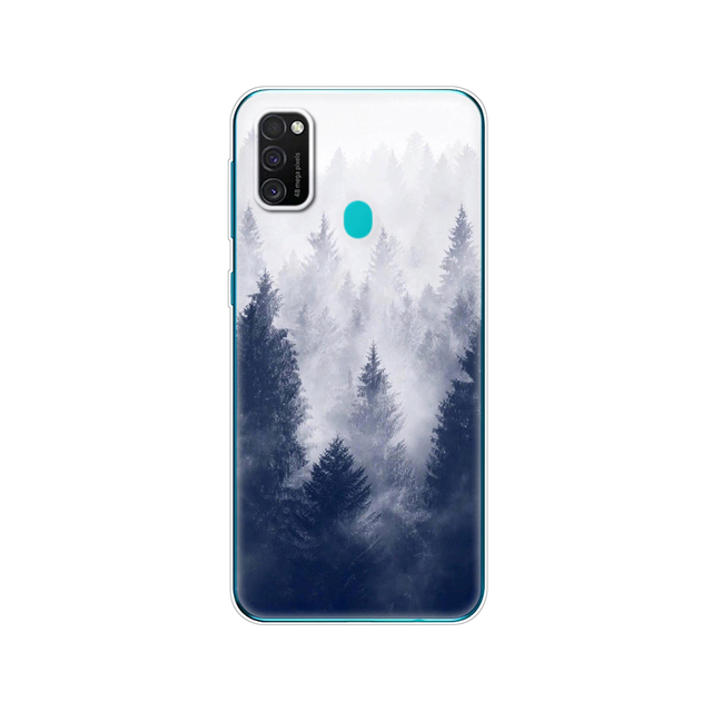 Samsung M21 Case 6.4" Soft Silicon Tpu Cover For Samsung Galaxy M21 M 21 SM-M215FZGUSER m215 Phone Back Shell Bumper Funda