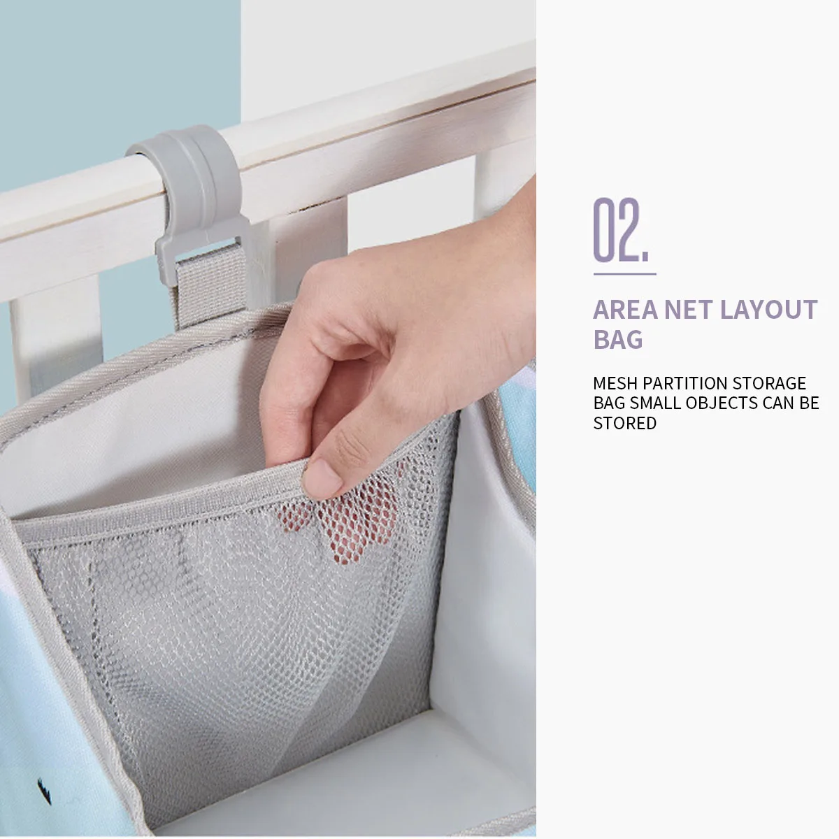 bedspread Baby Care Bed Hanging Bag Newborn Crib Diaper Storage Bags Folding Organizer Infant Bedding Feeding Bottle Paper Nursing Bags down comforter