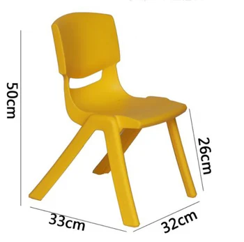 

26cm Seat height Thicken Kid's Safety back-rest chair Kindergarten chair for 3-5 years children