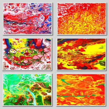 

Acrylic liquid paint pigment material diy100ml flowing liquid glass painting art style watercolor paint