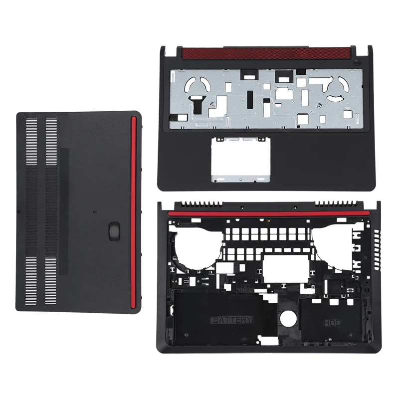 

for DELL Inspiron 15P 7000 7557 7559 T9X28 Bottom Base Cover/Palmrest Upper No Touchpad/Bottom Cover Door Lower Case