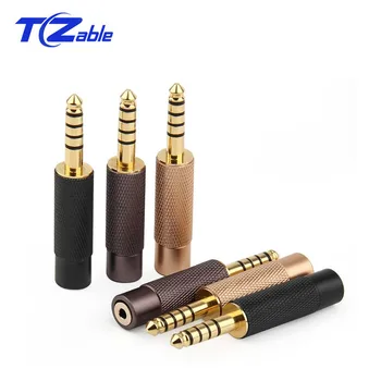 

Audio Jack 4.4mm Male To 2.5mm Female Plug Adapter Gold Plating Plug 5 Poles Connector AUX headphone Balance Plug High Quality