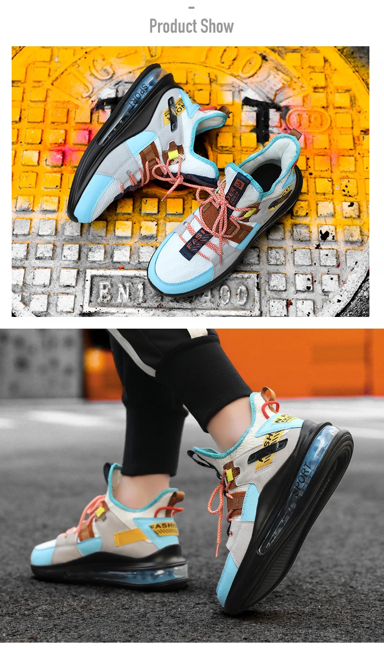Colorful Dad Sneakers Unique Look