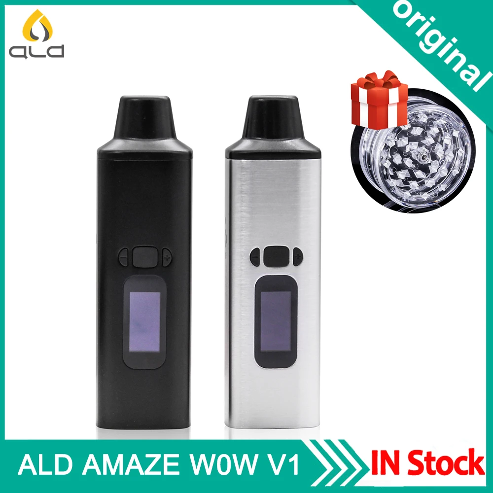 Vape Kit Original Ald Amaze Dry Herb Vaporizer Kit Vape Pen 1800mah Battery Smoke Herbal