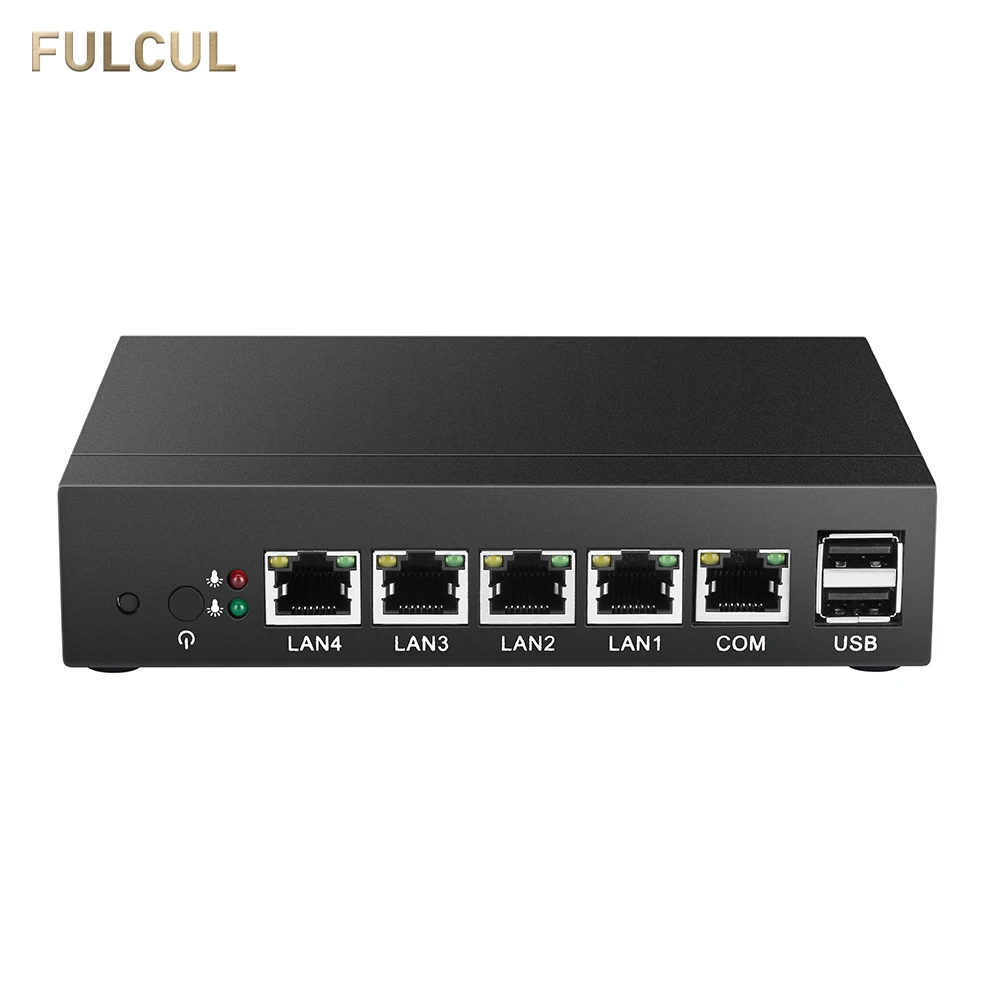 Мини ПК безвентиляторный pFsense Sophos брандмауэр мягкий маршрутизатор