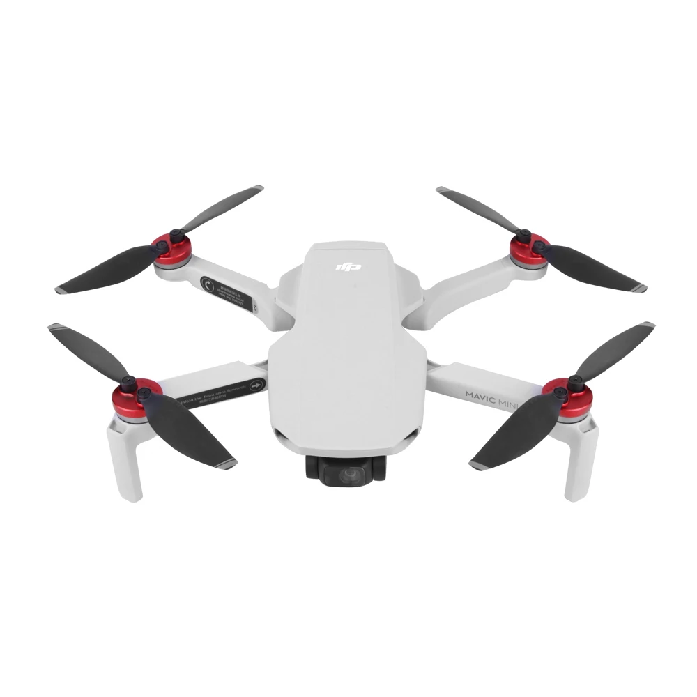 4 шт. крышка двигателя Кепки для DJI Mavic мини-Дрон пылезащищенный двигатель защитная аксессуар алюминиевый светильник, без застежек