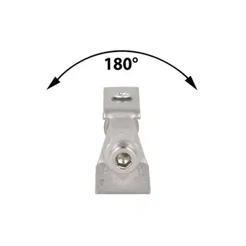 

LEDLUX BA6667 adjustable Slim ceiling wall bracket for aluminum profiles