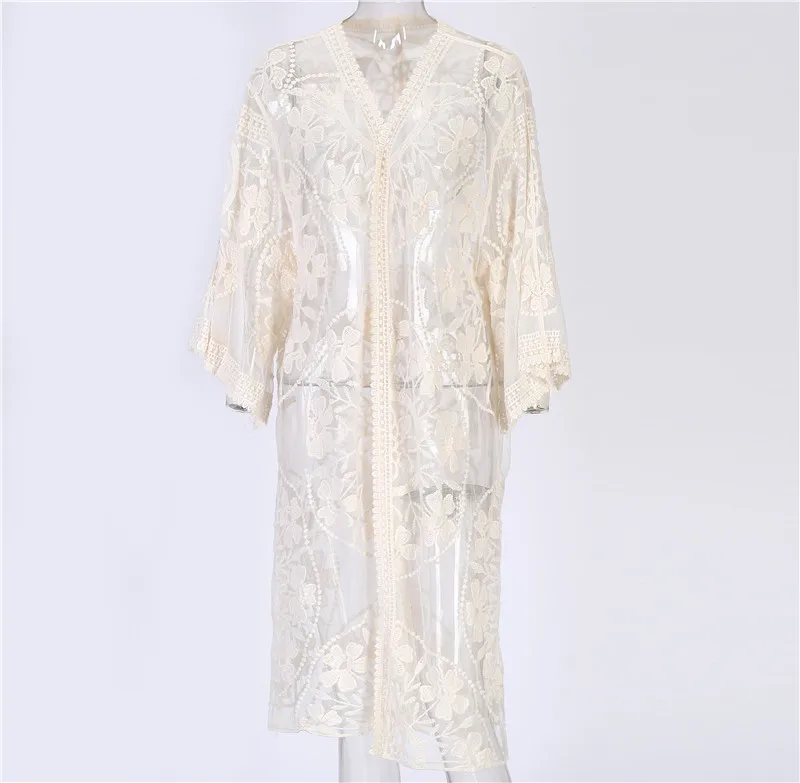 

New printed beach blouse bikini jacket swimsuit jacket positioning flower beach blouse holiday robe beach skirt