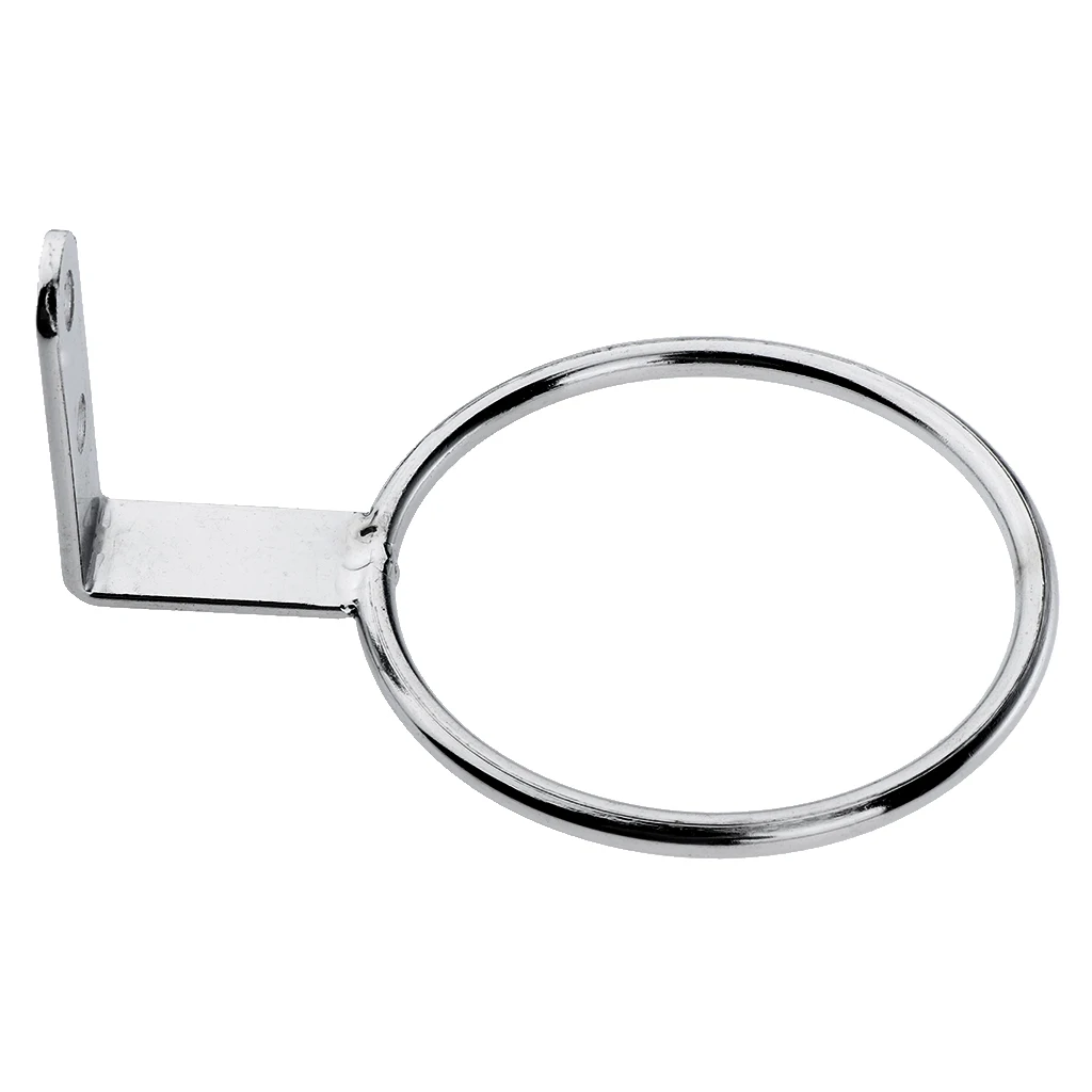 Hair Dryer Holder Wall Mounted Stand Rack Storage Organizer Chrome Finished Stainless Steel for Bathroom Hairdresser