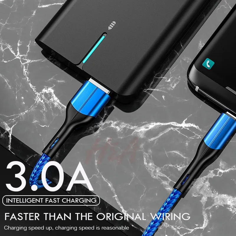H&A Micro USB Cable 3A Fast Charging Charger Micro usb Cable For Samsung Xiaomi Android Mobile Phone Charger Cable H&A Micro USB Cable 3A Fast Charging Charger Micro usb Cable For Samsung Xiaomi Android Mobile Phone Charger Cable