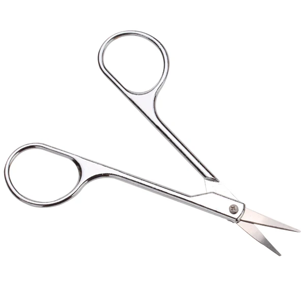 Salon Fine Point Curved Cuticle Nail Nose Scissors
