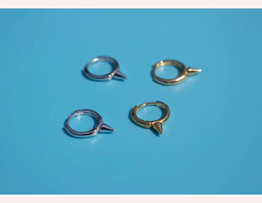 Серьги из стерлингового серебра 925 пробы, модные, персонализированные, из ивы, конус, маленькие серьги, кость, дикий, простой тренд, женский, мальчик, серьги, ювелирные изделия