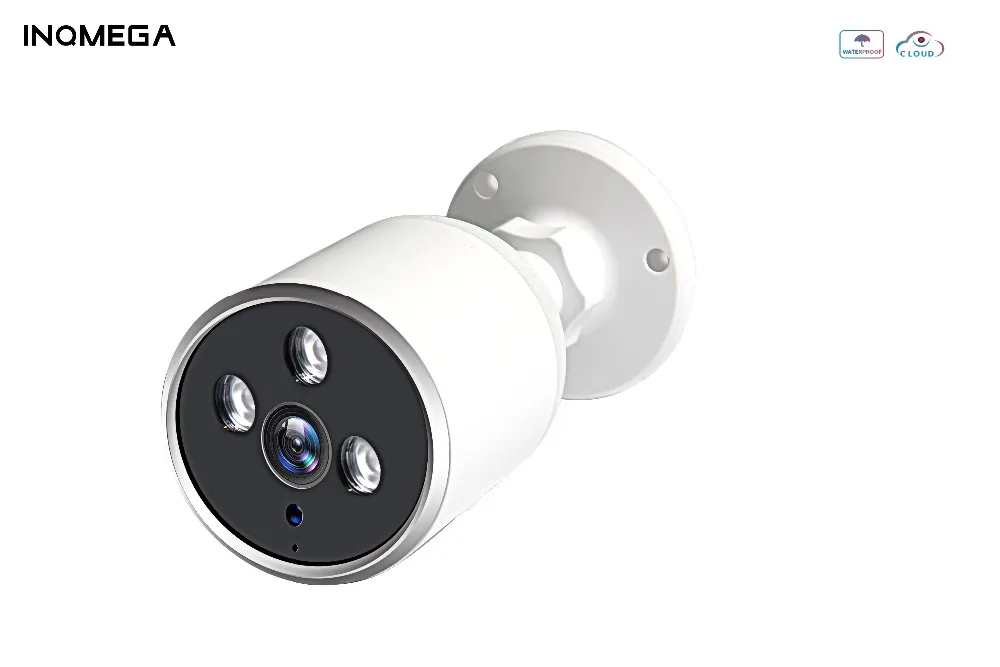 

INQMEGA Wifi Security IP Camera POE 4MP Outdoor Waterproof IP66 CCTV Camera P2P video surveillance home security Bullet ONVIF