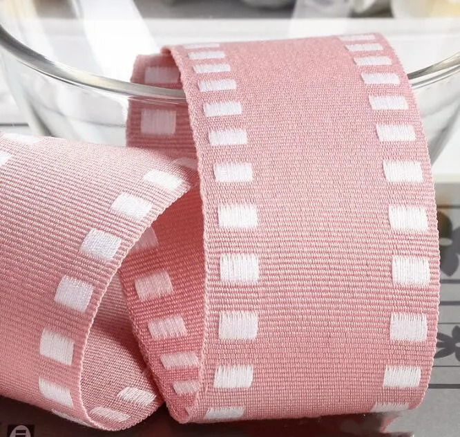 Сад Whit квадратный край Grosgrain ленты 1 &quot1 5&quot см 16 мм Фурнитура для бижутерии бант в