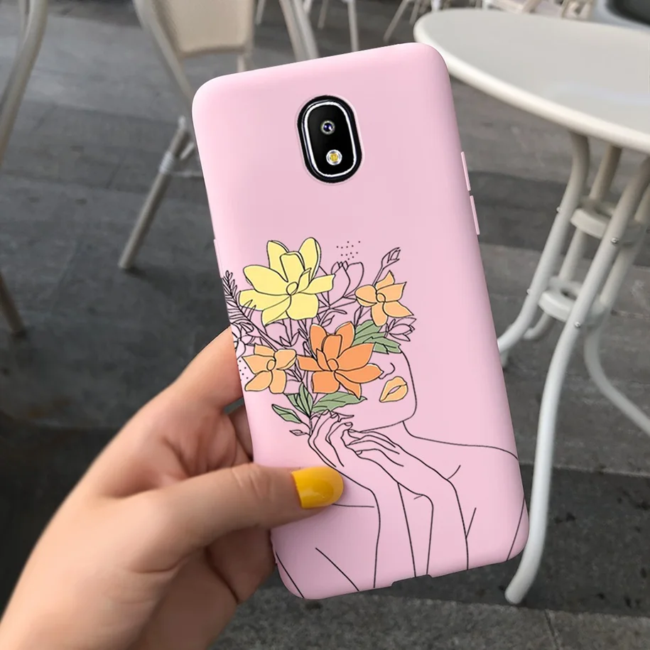 Cute Cartoon Case For Samsung Galaxy J7 2017 Phone Case For Samsung J3 J5 J7 Pro 2017 J730F J530F J330F Soft Silicone Back Cover iphone waterproof bag