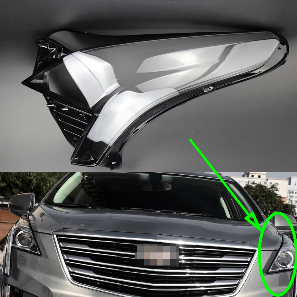 For Cadillac XT5 2016 2017 2018 Headlamp Cover Car Headlight Lens Replacement Auto Shell