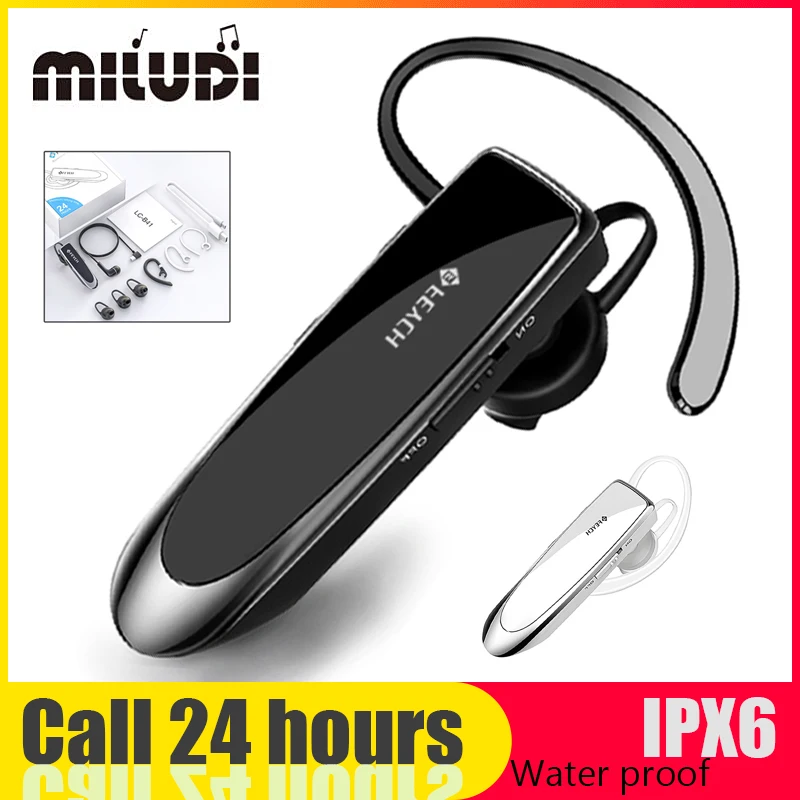 TWS-гарнитура Bluetooth-наушники Деловые наушники Водонепроницаемые с крючком