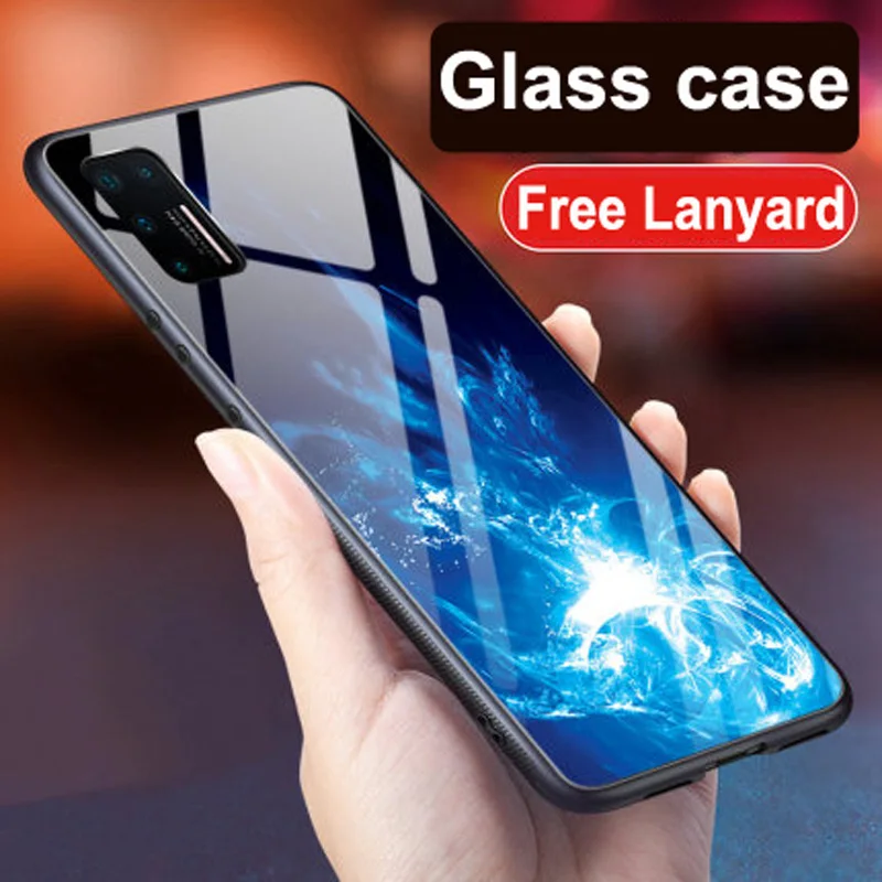 Закаленное стекло Жесткий чехол s для Smartisan Nut Pro 3 чехол звездная звезда Глянцевая задняя панель Крышка для Smartisan Nut Pro 3 Pro3 чехол для телефона - Цвет: A17