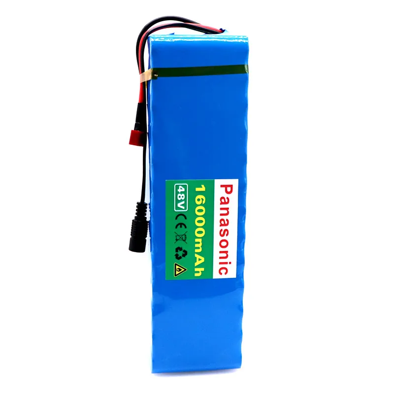 Panasonic high power 2000W 48V 16Ah electric bike battery 48V 16Ah E-bike battery 48V lithium battery 50A to BMS