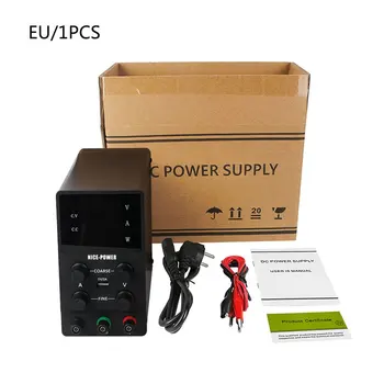

Switch Lab DC Power Supply 30V5A Adjustable Digital Display Device Workshops Laboratory Power Source High Precision