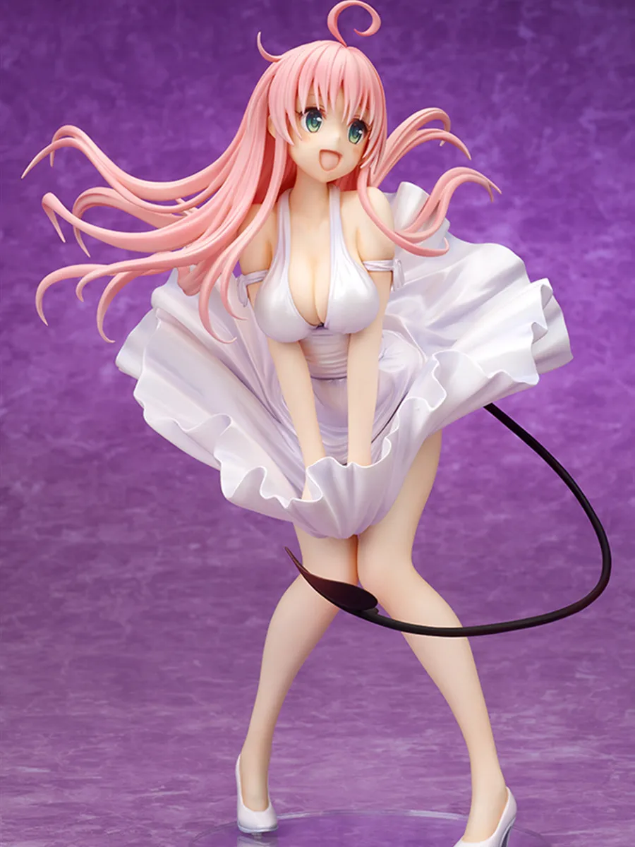 

1/6 Soft Chest Sexy Anime Girl To LOVE Ru Darkness Lara Satalin Deviluke Dress Style Ver. PVC Adult R18+ Action Figure Model Toy