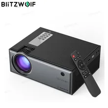 Blitzwolf BW-VP1 ЖК-проектор 2800 люмен поддержка 1080P вход несколько портов Портативный Умный домашний кинотеатр с пультом дистанционного управления