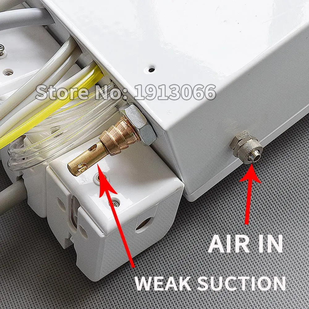

Dental Lab Draagbare Zwakke zuig twee Turbine Unit Luchtcompressor 3 manier stro Muur Type Opknoping Dental Lab Draagbare