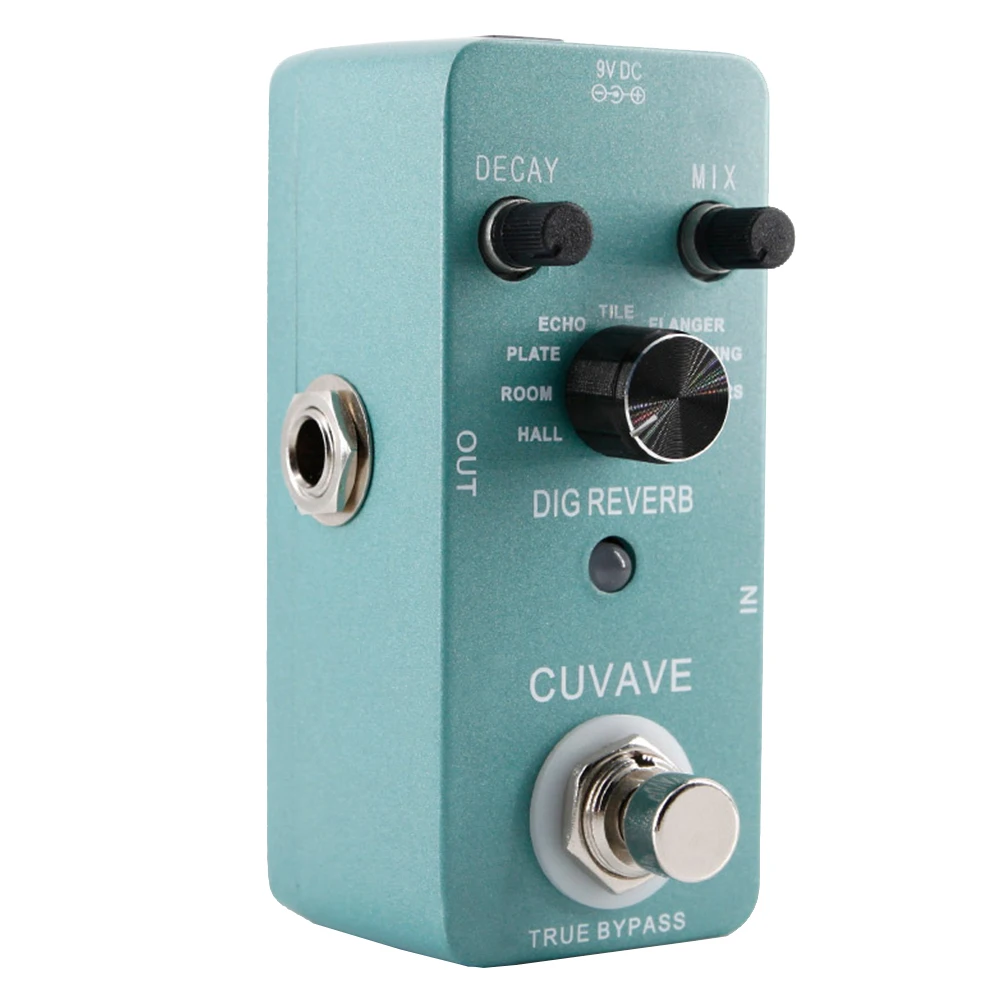 

Instrument Portable Digital Mini Audio Processor Guitar Effects Electric Zinc Alloy Accessories Pedal Single Block Power Board