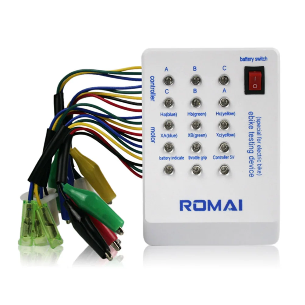 Rápido com Controlador de Indicador Quente 72 v Durável E-bike Tester Brushless Motor Dispositivo Carro Elétrico Portátil Poupado ri 24 36 48 60 7 Controladores