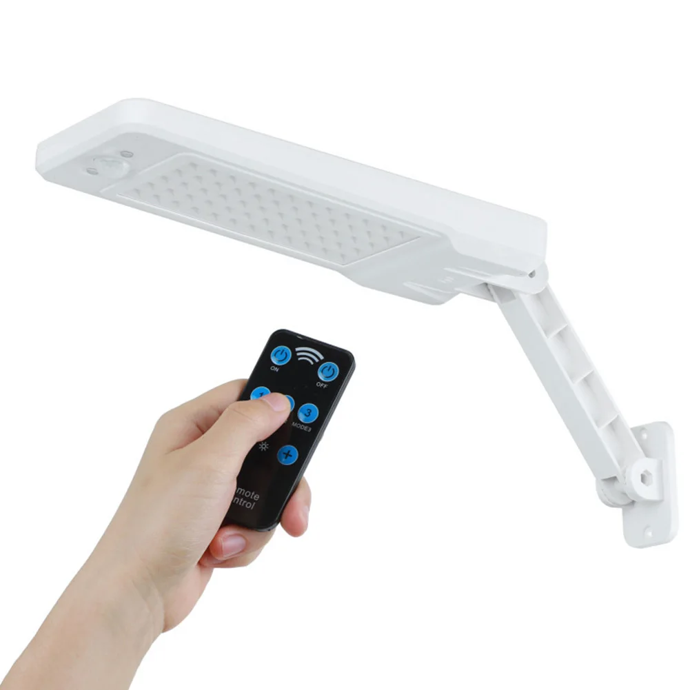 IP65 Водонепроницаемый водить 60leds движения Сенсор солнечный светильник дистанционного Управление шланг для полива огорода, двора, лампа - Испускаемый цвет: white