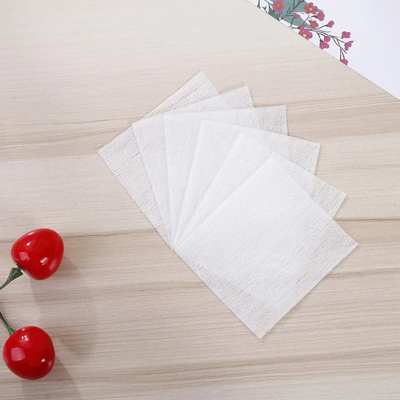 Одноразовые мочалки нетканые ткани салон красоты только мыть Kleenex лица протирание, чистка полотенца хлопок слоеного чехол для переноски