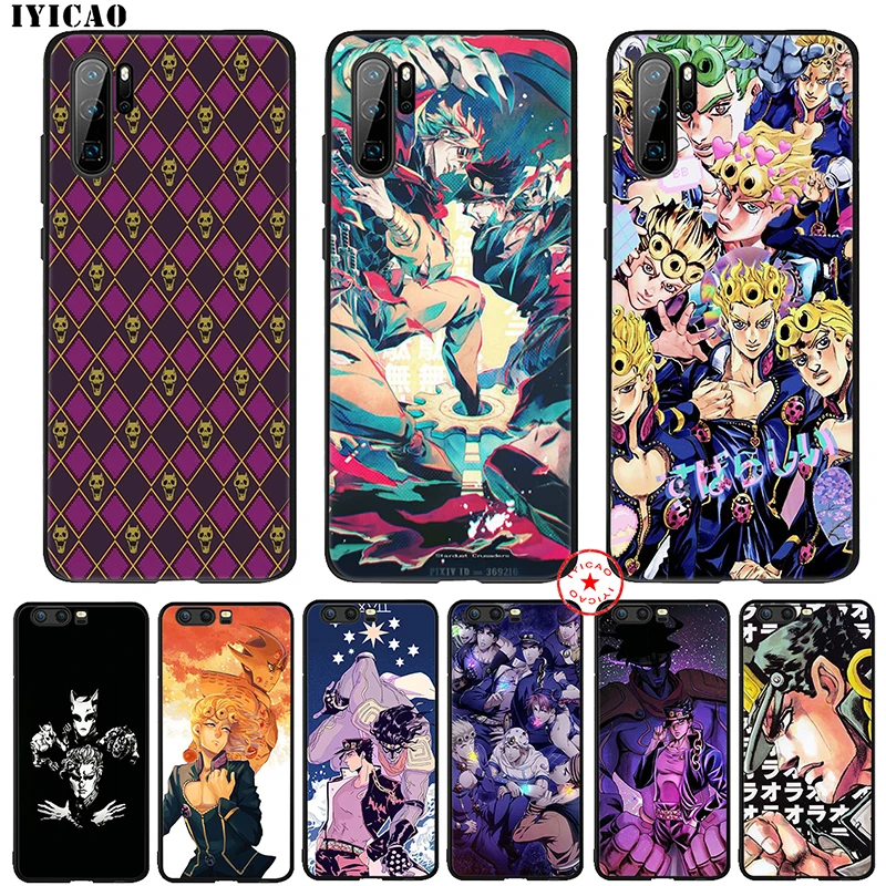 

IYICAO JoJo Is Bizarre Anime Japan Soft Case for Huawei P30 P20 P10 P9 P8 Lite Pro P Samrt Z Plus 2019 2018 2017 2016 2015