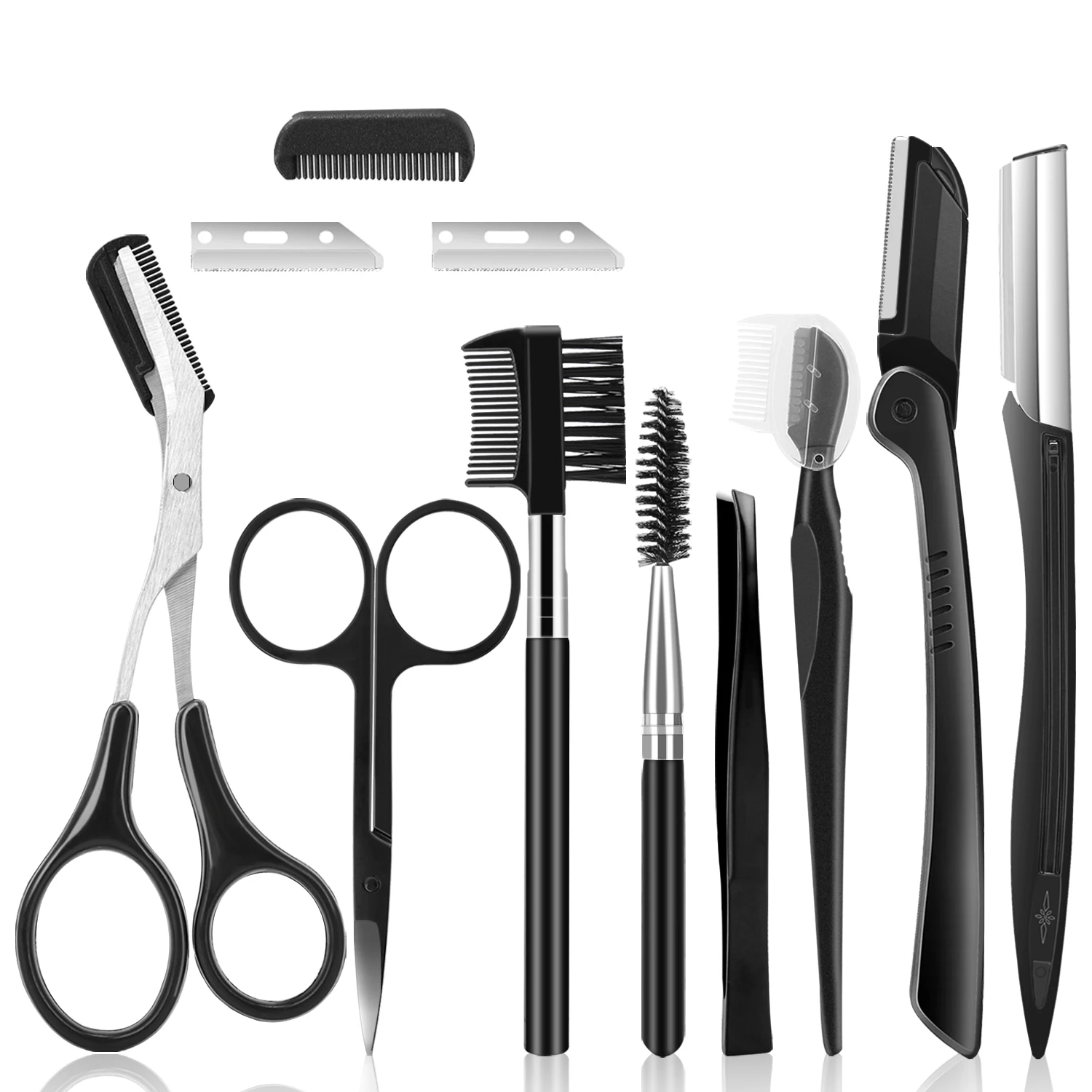 EyebrowRazor11in1EyebrowKitMultipurposeExfoliatingDermaplaning