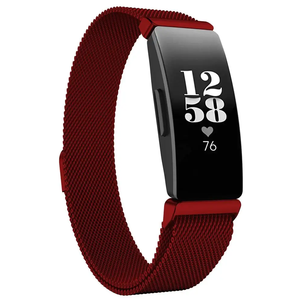 Ремешок для часов Fitbit Inspire HR трекер активности Миланский ремешок на запястье магнитная пряжка замена Браслет из нержавеющей стали