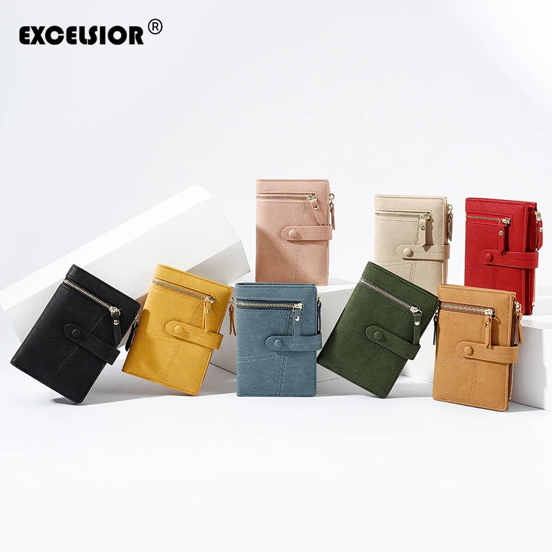EXCELSIOR женский длинный кошелек на молнии из искусственной кожи Женский Mylti Layers