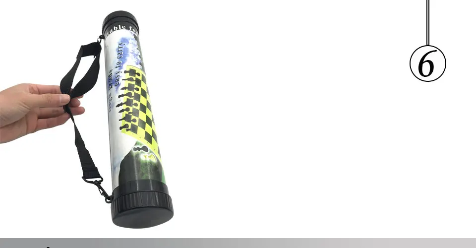 Easytoday Outdoor Chess Game Set Portable Plastic Chess Pieces Synthetic Leather Board Straps Travel Essentials Table Games Gift (6)