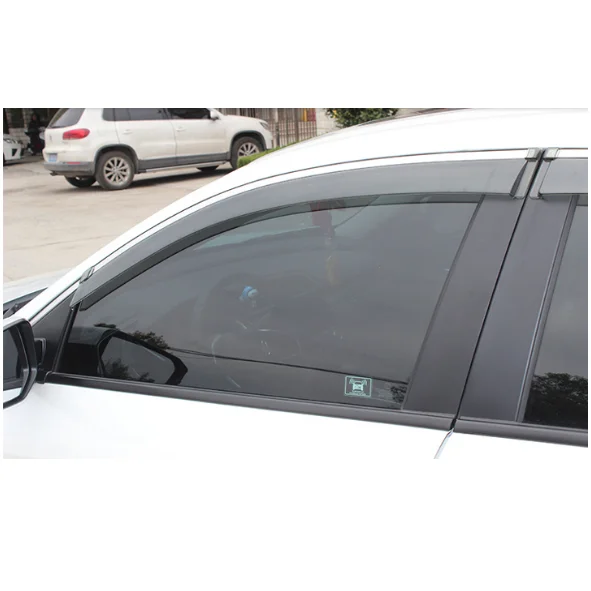Для BMW X6 2008 2014 пластиковый Наружный козырек вентиляционные оттенки окна Защита от