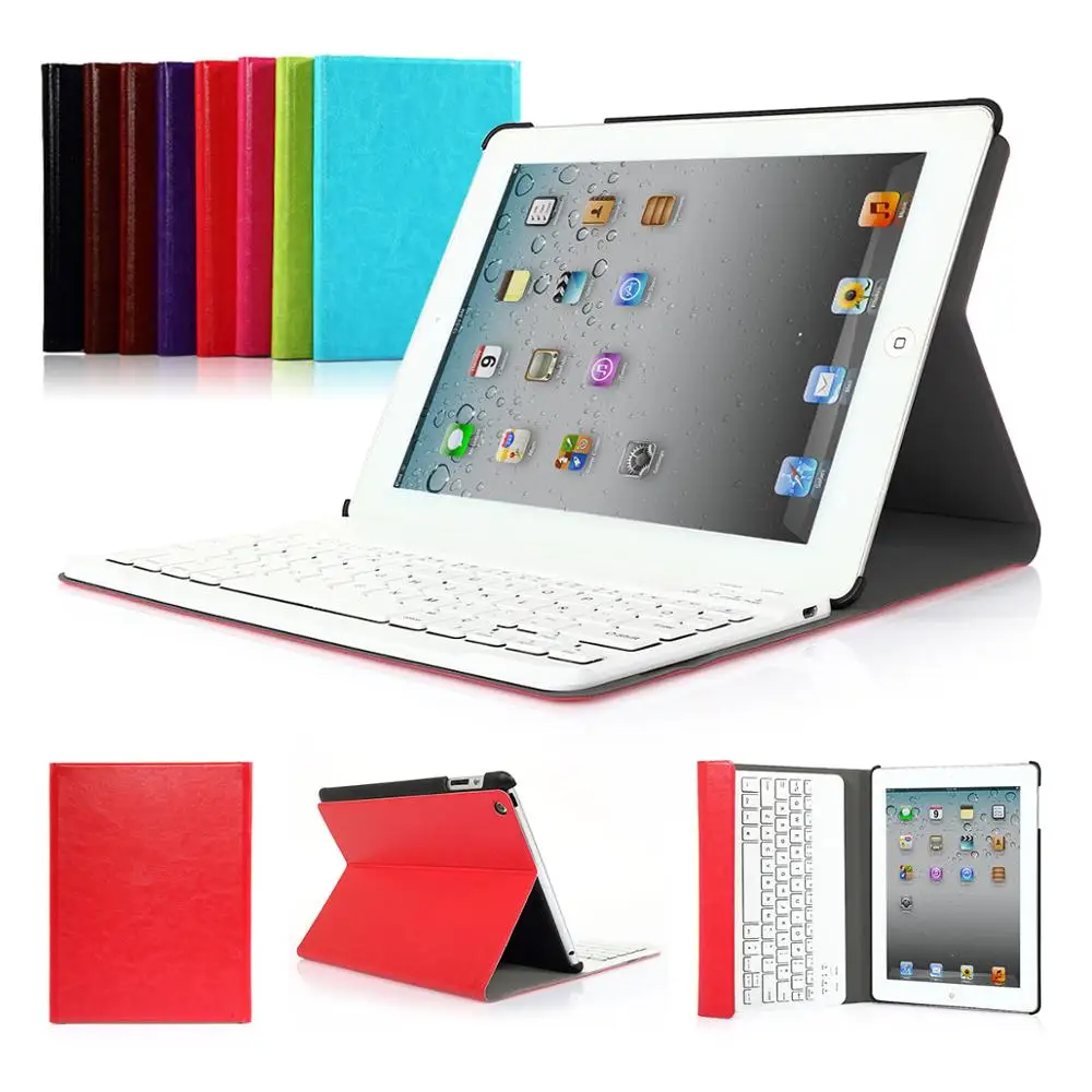 

Smart Case For Ipad 2 3 4 Foldable Ultra-Thin PU Leather Case for Apple Tablet Promotion