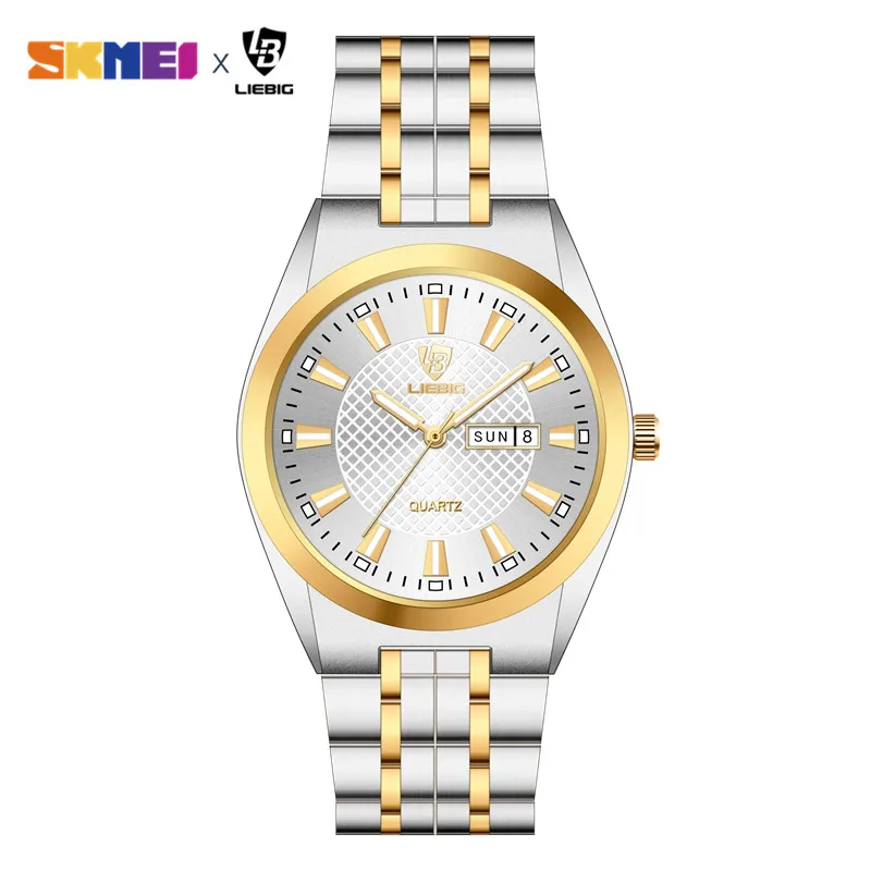 quartz chronograph Top Brand Luxury Golden Watches For Women Men Japan Quartz Movement Female Ladies Wristwatch Date Clock relogio masculino  L1020 expensive quartz watches Quartz Watches