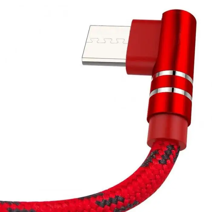 1 м 90 градусов линия передачи данных Micro USB быстрая зарядная Кабельная линия для Apple Android мобильный телефон зарядное устройство для iPhone Xiaomi samsung