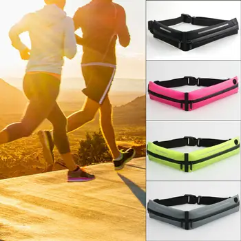

Waterproof Sport Runner Waist Bum Bag Running Jogging Belt Pouch Zip Fanny Pack