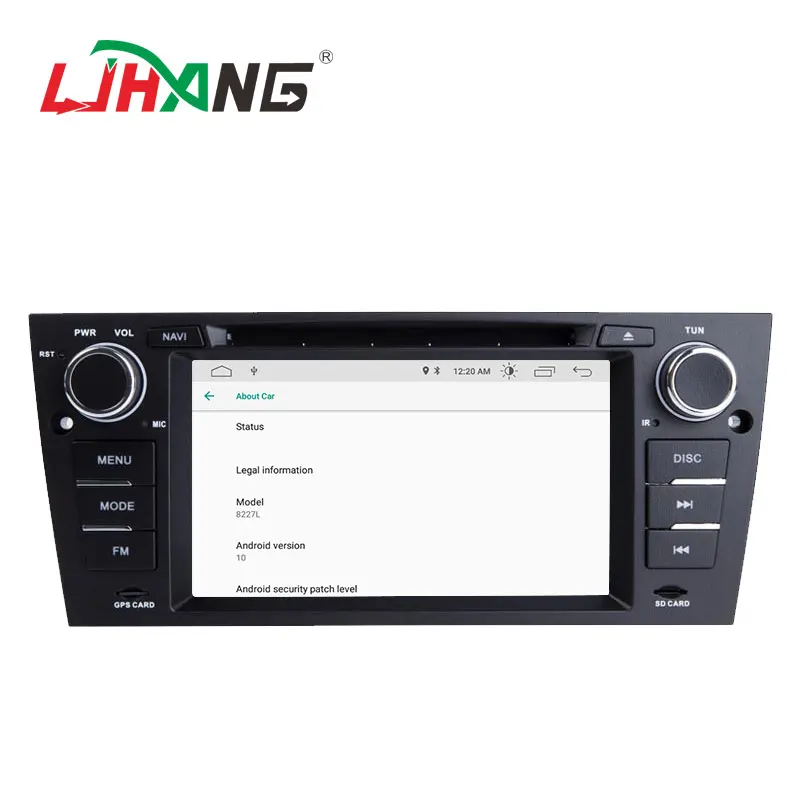 Автомобильный мультимедийный плеер LJHANG 1 Din Android 10 для BMW серий 320/328/3 E90/E91/E92/E93 Wi Fi GPS