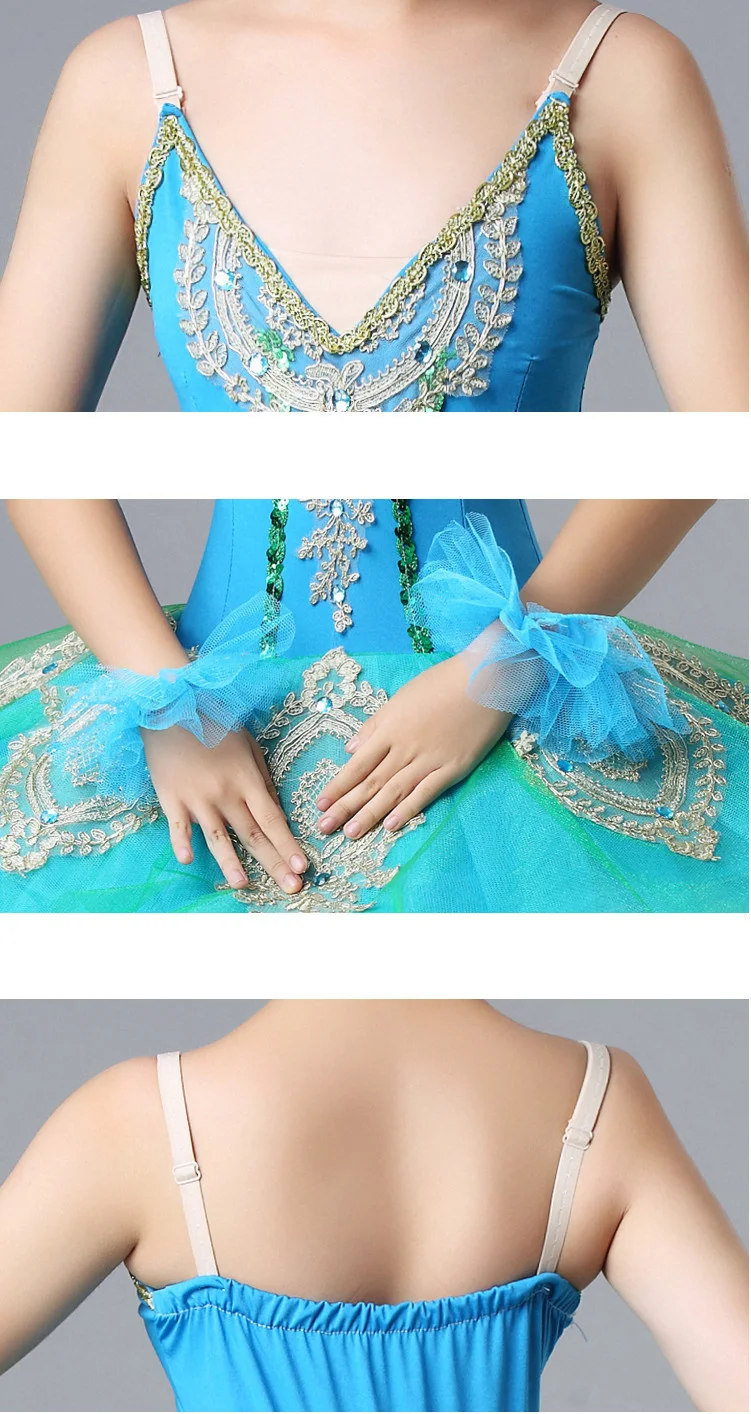 Professional Ballet Dress For Girls Tutu Child Swan Lake Costume Red Ballet Dress For Children Pancake Tutu Girls Dancewear