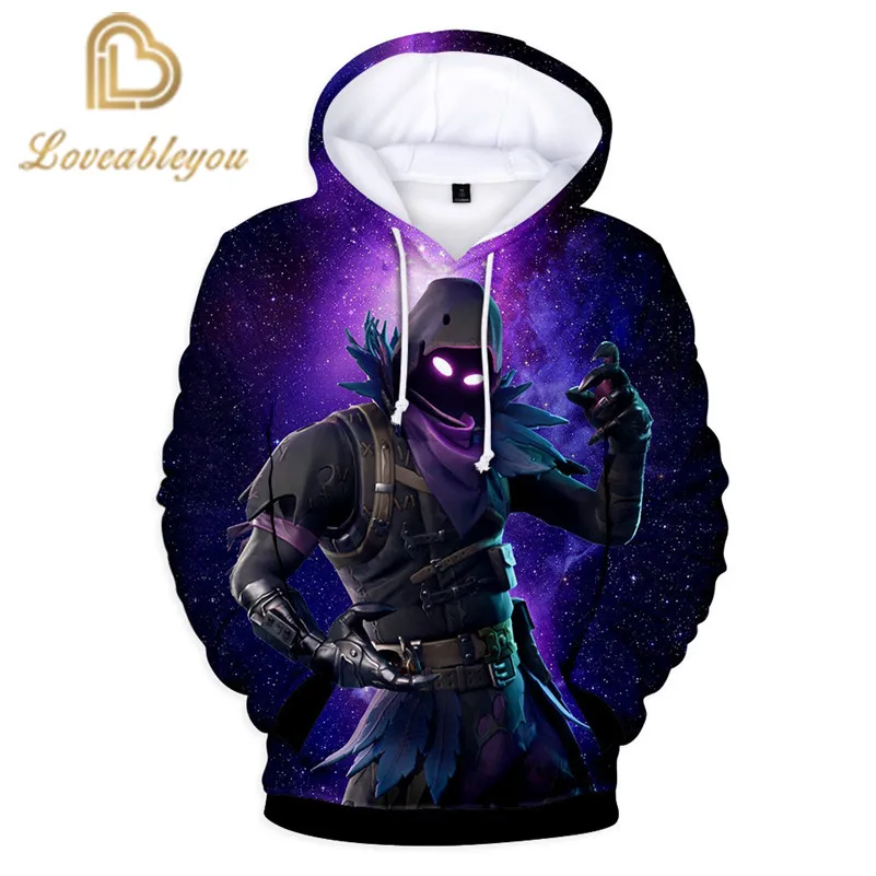  Yinuodail 2019 Women Hoodies Battle Gaming Heroes Sweatshirt Anime Unisex 3D Print Streetwear Child