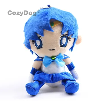 

17cm Anime Sailor Moon Mercury Plush Toys Doll Peluche New Style Japan Cartoon Anime Plush Toy Women Kids Birthday Gift
